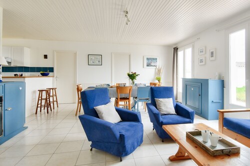 House for 10 with garden in Noirmoutier