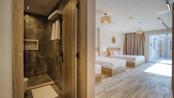 Deluxe-herbergi | 1 svefnherbergi, öryggishólf í herbergi, skrifborð