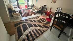 Slaapzaal, 1 slaapkamer, roken, balkon | Woonkamer