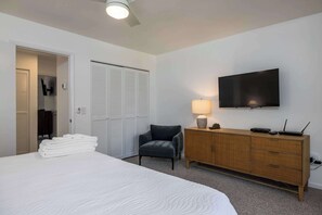 2 bedrooms, iron/ironing board, free WiFi, bed sheets