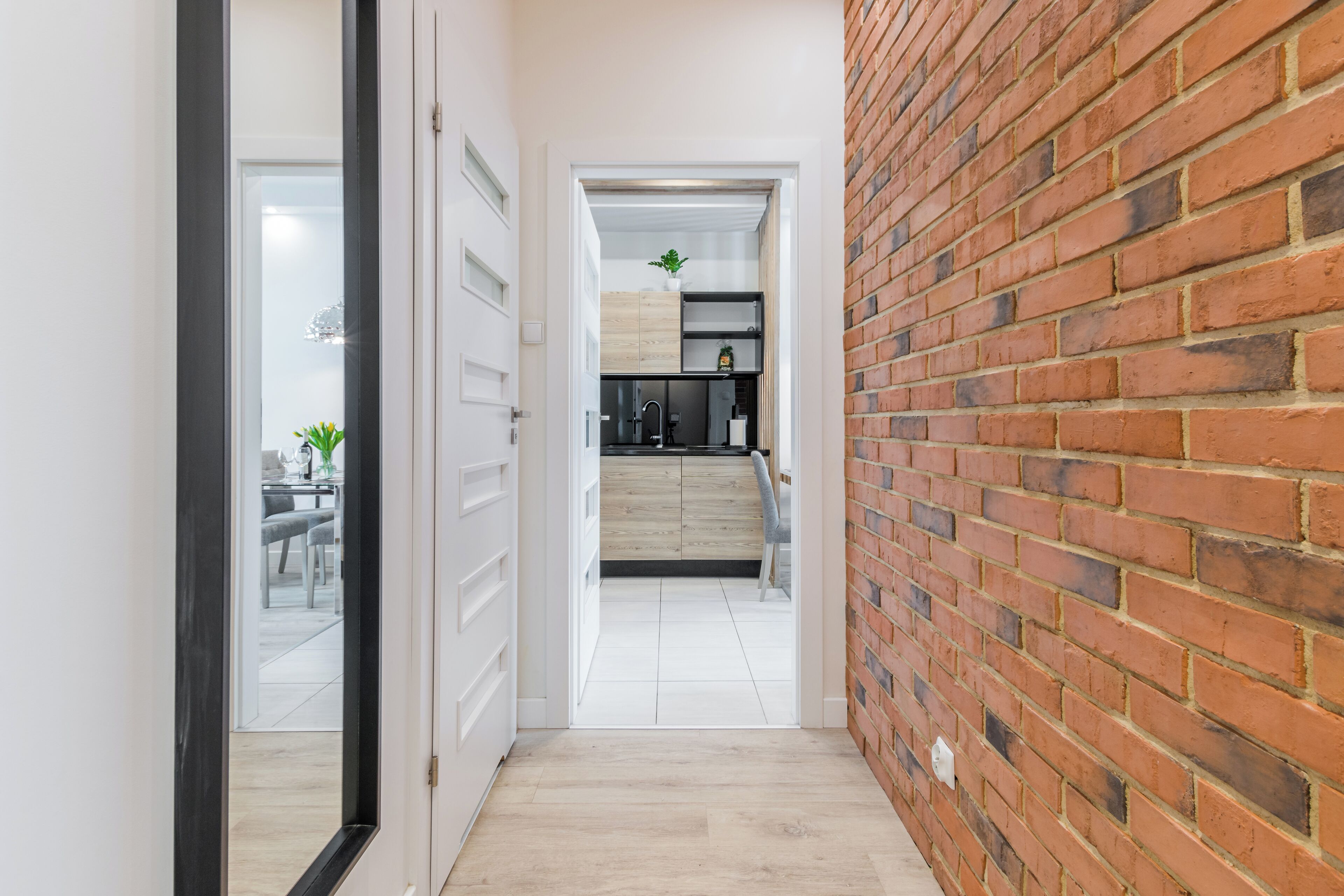 Comfort Apartment, 1 Bedroom, Balcony, River View | Living area | 30-inch flat-screen TV with cable channels