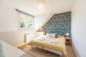 2 habitaciones, internet y ropa de cama 