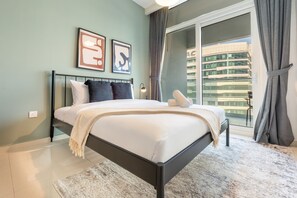 1 bedroom, in-room safe, iron/ironing board, free WiFi