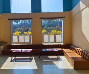 Sala de estar en el lobby