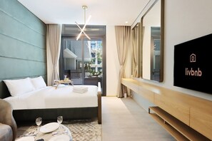 1 bedroom, iron/ironing board, free WiFi, bed sheets