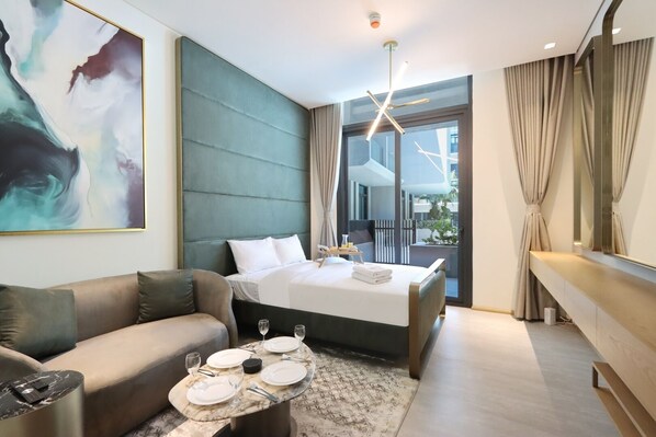 1 bedroom, iron/ironing board, free WiFi, bed sheets
