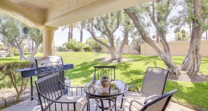 Steps to Community Pool & Spa: Palm Desert Condo!