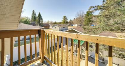 Deck & Scenic Views: Lakefront Cottage in Hale!