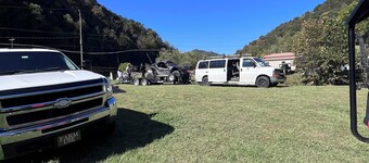 Large spacious house with ample parking for large groups.