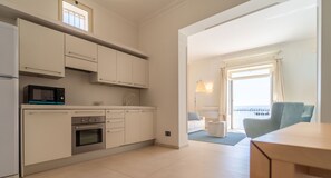 Exclusive Apartment, Balcony, Sea View | Private kitchen