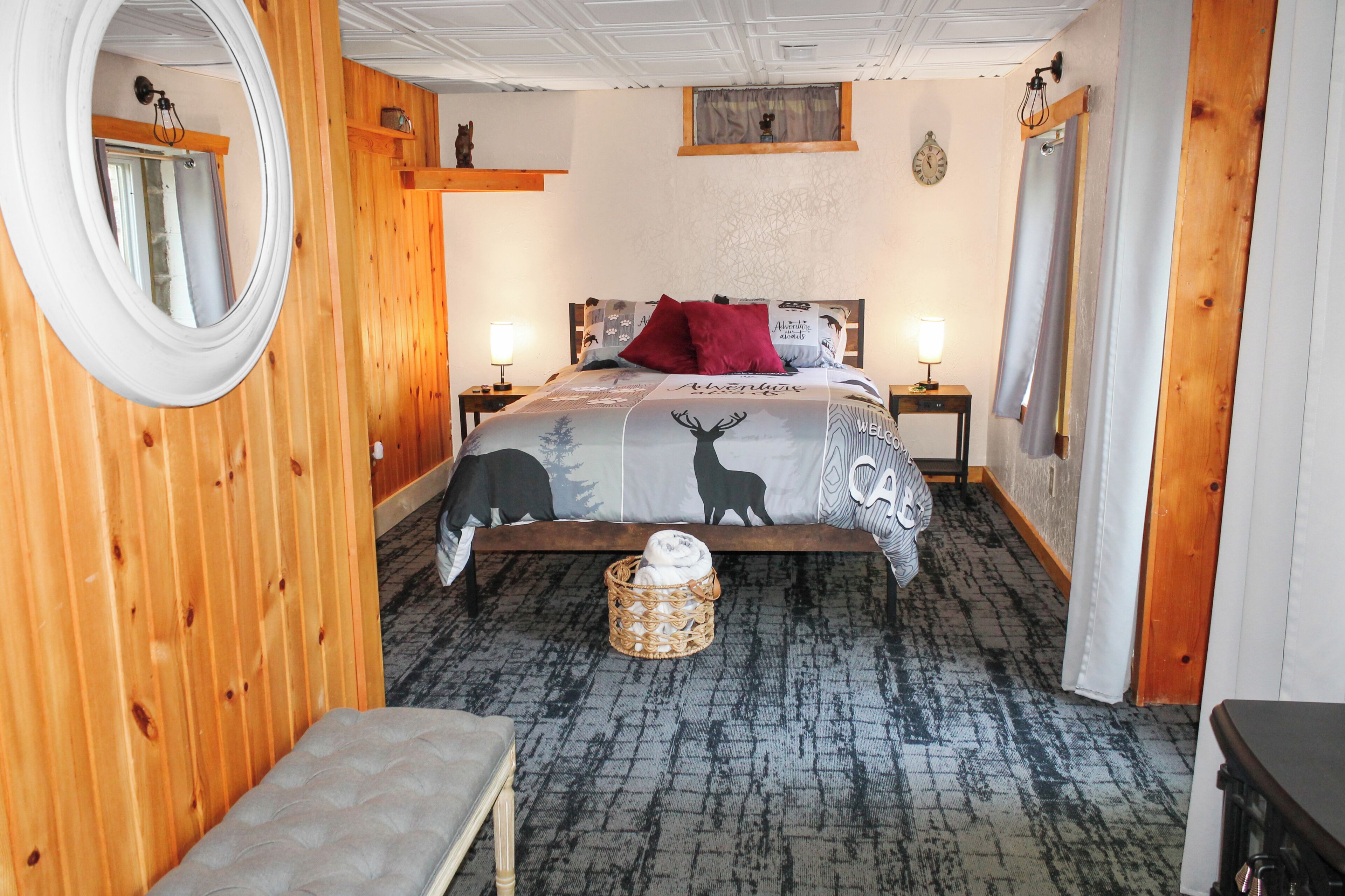 2 chambres, bureau, fer et planche à repasser, Wi-Fi gratuit