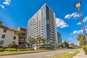Condo, 3 Bedrooms | Exterior - Oceanfront Gem Pool, Balcony, Modern Touch 3 Bedroom Condo (Myrtle Beach)