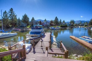 Enjoy serene lakeside views and access to calm waters from this picturesque marina.