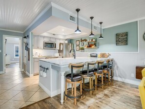 Appart'hôtel, 2 chambres | Cuisine privée | Réfrigérateur, four, cafetière/bouilloire, grille-pain