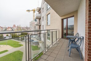 家庭公寓, 1 間臥室, 陽台, 庭園 | 陽台景觀