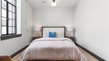 1 habitación, tabla de planchar con plancha, wifi y ropa de cama