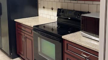Microwave, oven, stovetop