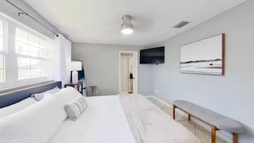 4 habitaciones, tabla de planchar con plancha, wifi y ropa de cama