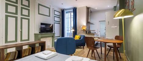 1 Schlafzimmer, Bügeleisen/Bügelbrett, WLAN, Bettwäsche