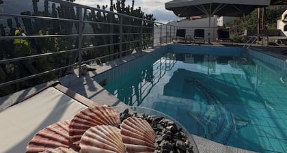Stone Heaven Villa - Poolside BBQ and fresh herbs | 5â from Agios Nikolaos