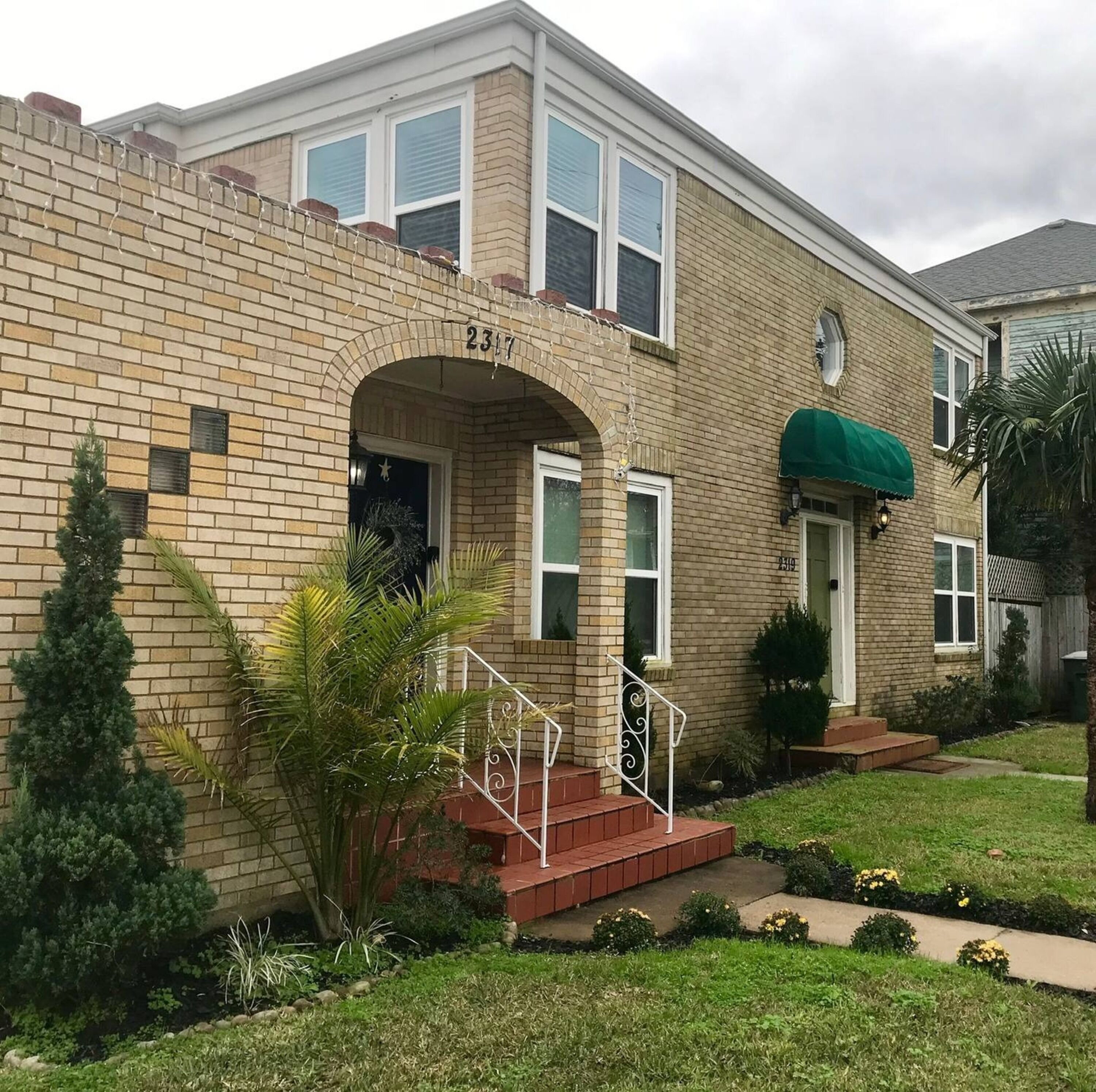 Fassade der Unterkunft