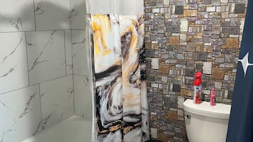 Towels, soap, toilet paper