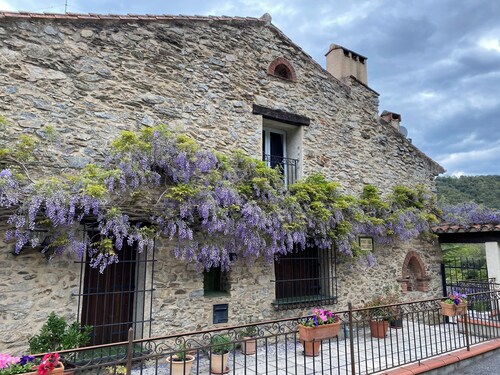 Tranquil apartment in an ancient Mas between the Pyrenees and the Mediterranean