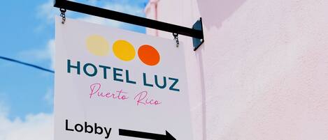 Façade de l’hébergement