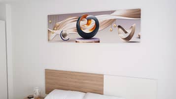 2 makuuhuonetta, silitysrauta/-lauta, Wi-Fi, vuodevaatteet