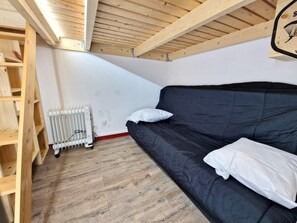 TV - Resort center, 1st floor, balcony, tv, ski locker, 42m², Valfréjus (Valfréjus)