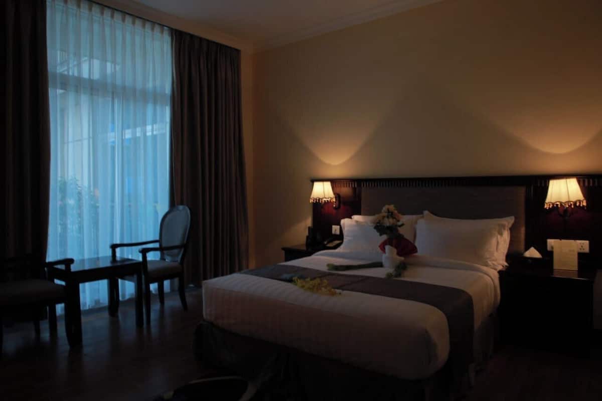 Deluxe Double Room | 1 bedroom, in-room safe, desk, iron/ironing board