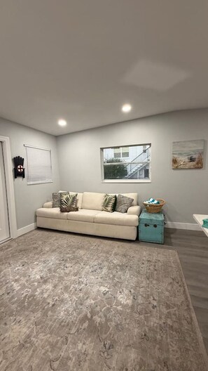 Télévision, cheminée, table de tennis de table, livres