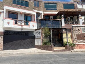 Façade de l’hébergement