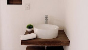 Deluxe-Bungalow | Badezimmer