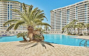 Indoor pool, outdoor pool