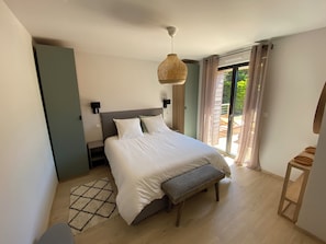 3 bedrooms, iron/ironing board, travel crib, WiFi - Villa-Cabane - Sea view and Spa (Fréhel)