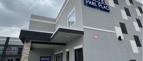 Facciata della struttura