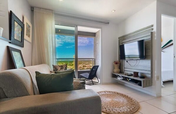 Basic Apartment | Living area - CJC Short Stay Blue Ocean (Natal)