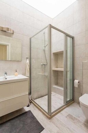 Gratis toiletartikelen, een haardroger