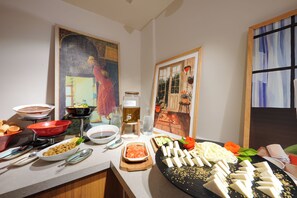 Petit déjeuner buffet compris tous les jours