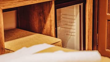Sábanas de algodón egipcio, ropa de cama de alta calidad y minibar