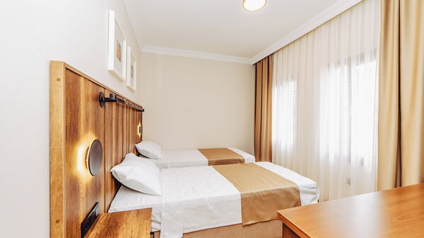 Standard Twin Room, City View | Egyptian cotton sheets, premium bedding, minibar, in-room safe - The Lume Boutique Hotel & Restaurant & Spa (Bodrum)