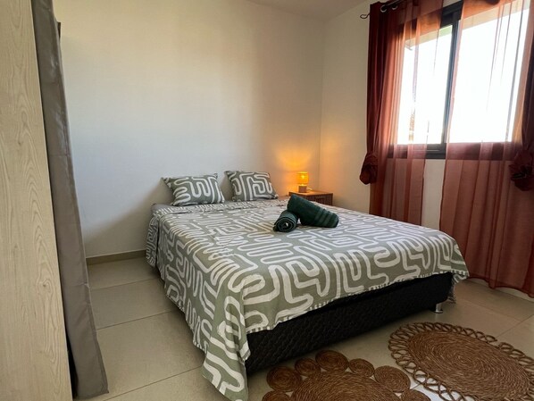 1 bedroom, WiFi, bed sheets
