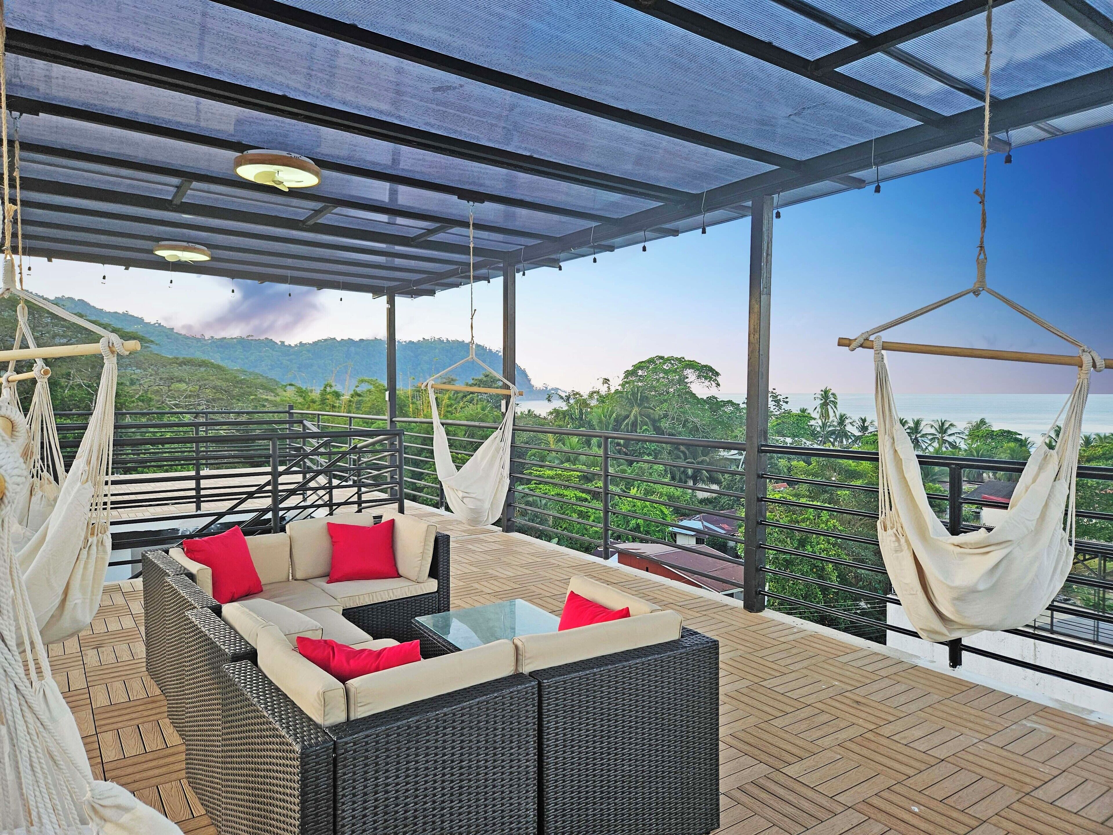 Terrasse sur le toit