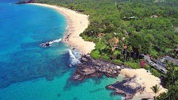 Sun loungers, beach towels
