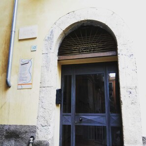 Façade de l’hébergement