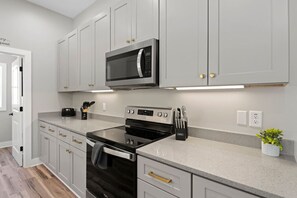 Fridge, microwave, oven, stovetop - Mountain Hideaway, Grill, and Sunset Views! (Sylva)