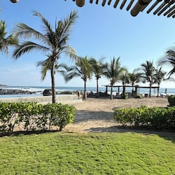 豪華公寓客房, 1 間臥室, 海景 | 私人廚房 | 雪櫃、微波爐、爐具、廚房用具/餐具/器皿