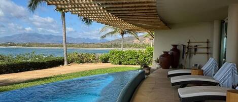 Condo, 3 Bedrooms, Beach View, Ground Floor | Living area