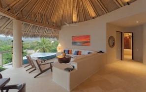 Luxury Condo, 3 Bedrooms, Beach View, Beachfront | Terrace/patio - Punta Majahua by Property Rental Club (La Majahua)